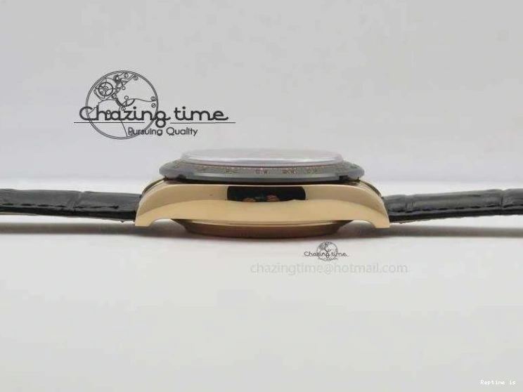 0107 Daytona 116515 Noob 1:1 Best Edition RG Black Dial On Black Leather Strap A NewStyle 3789